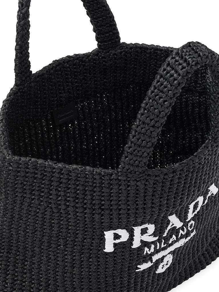 Prada Raffia Tote Bag 5