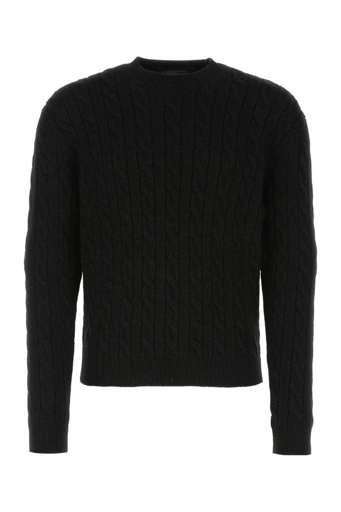 トップス prada wool crewneck sweater Prada Men's Worsted Wool Crew-Neck Sweater | Neiman Marcus