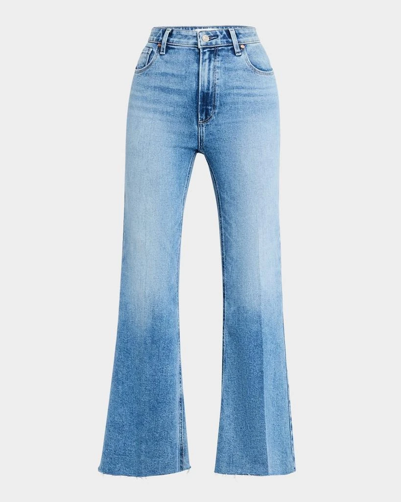 Paige Marlow Skimmer Raw Hem Jeans 1