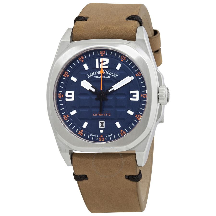 Armand Nicolet JH9 Automatic Blue Dial Men's Watch A660HAA-BO-PK4140CA