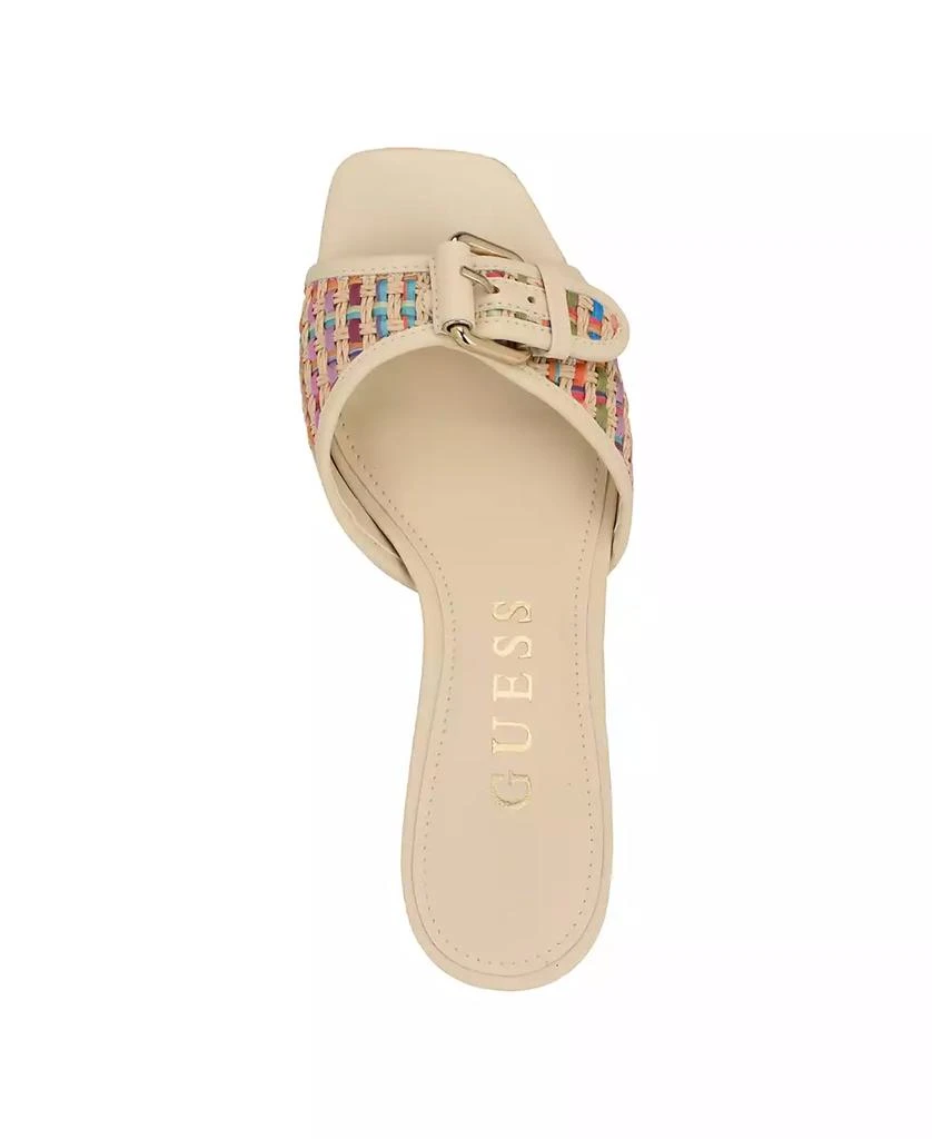 GUESS Women's Dista Slip-On Dress Sandals 4