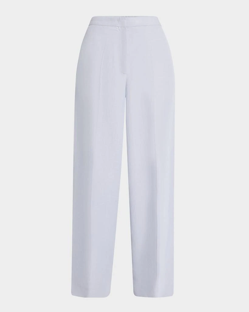 FABIANA FILIPPI Viscose-Linen Straight Trousers 1