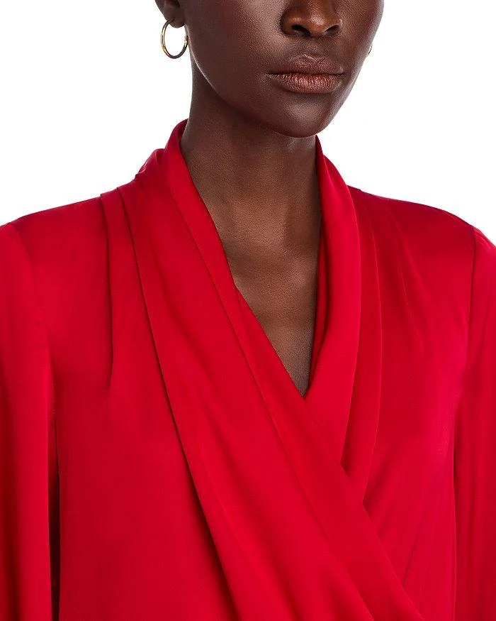 Tahari Wrap Blouse 4
