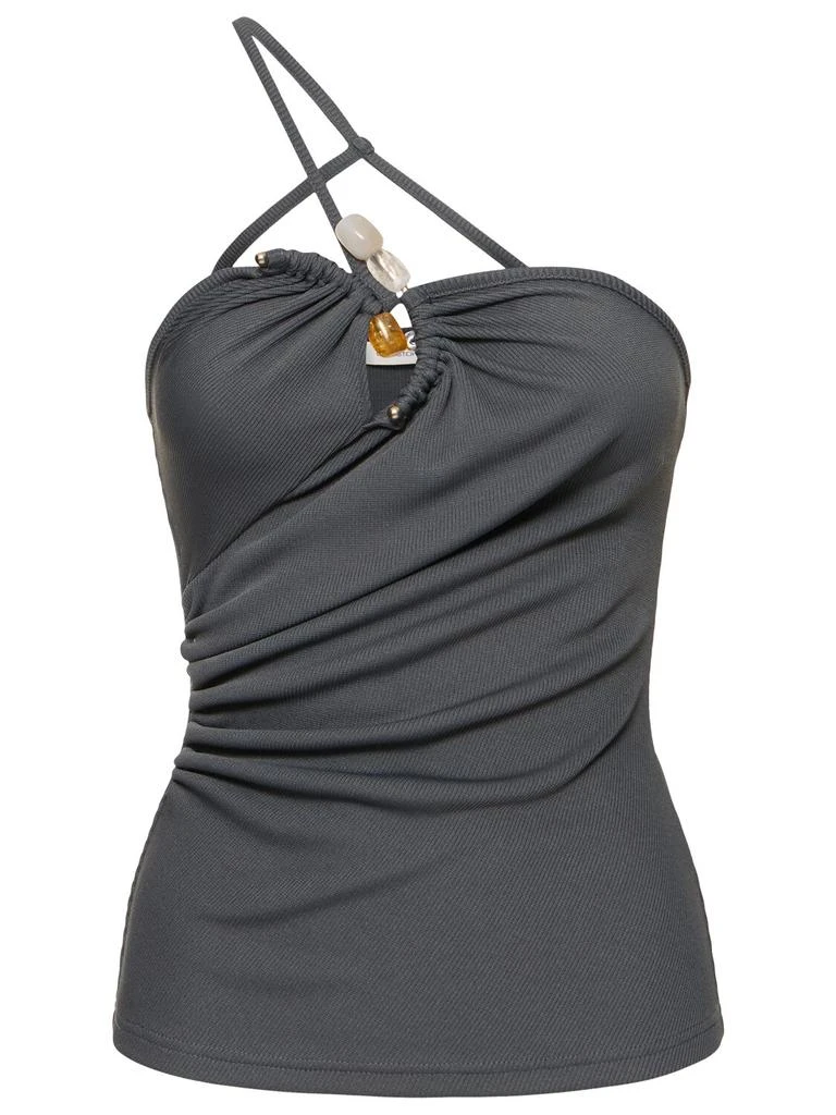 Christopher Esber Concave Stone Compact Rib Cami Top 1