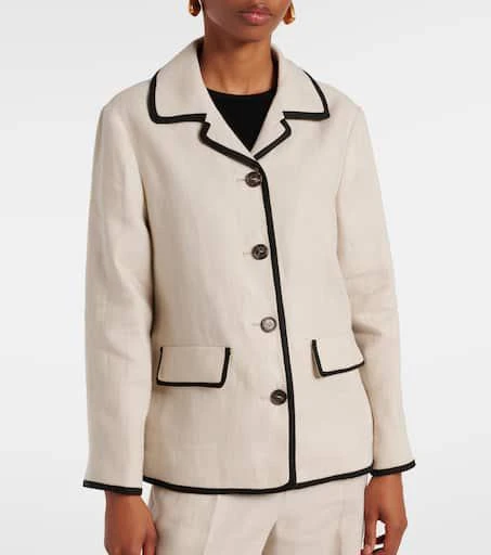 Max Mara Leslie linen jacket 6