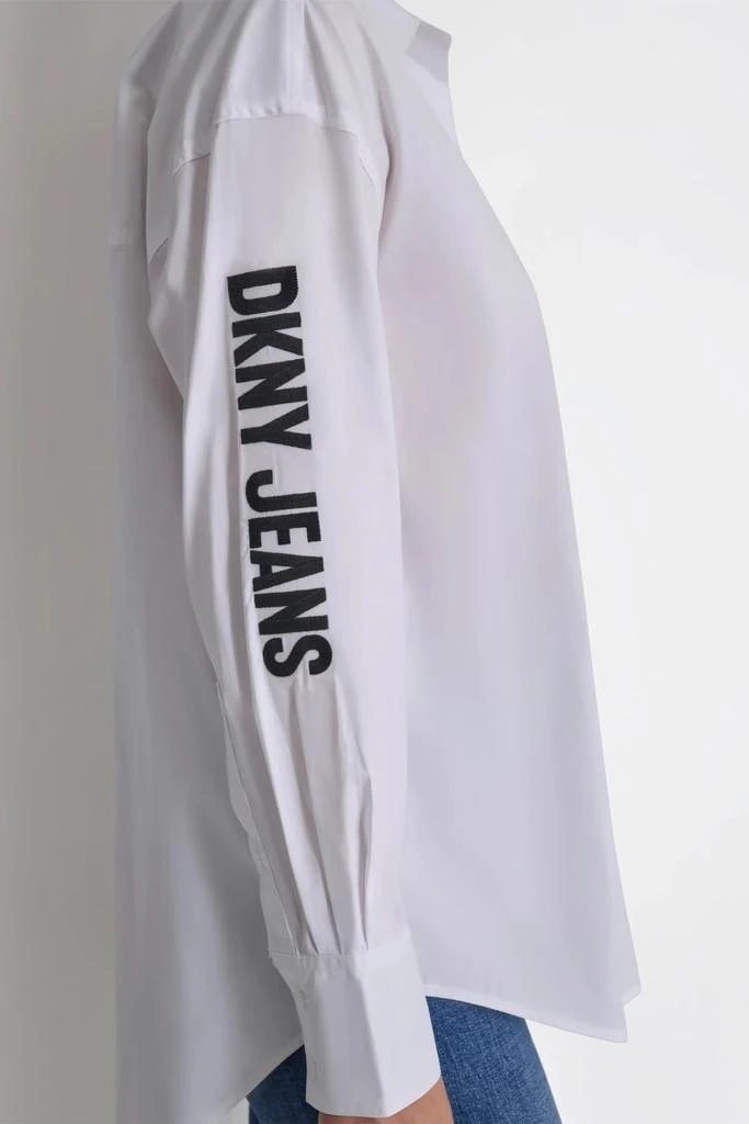 DKNY POPLIN BUTTON DOWN 5