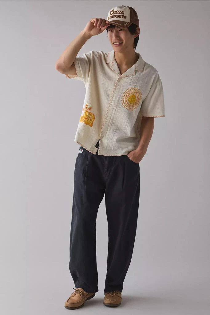 Native Youth Native Youth Embroidered Boxy Fit Shirt 3