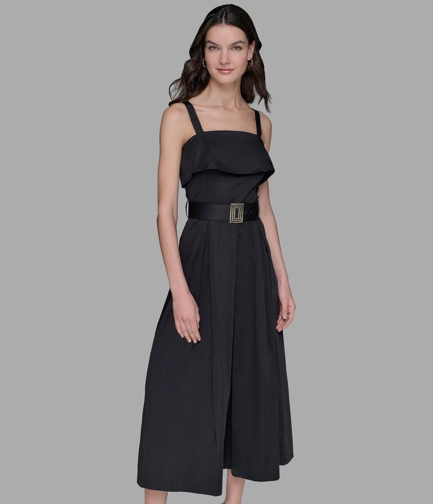 Karl Lagerfeld Paris BELTED MIDI DRESS 4