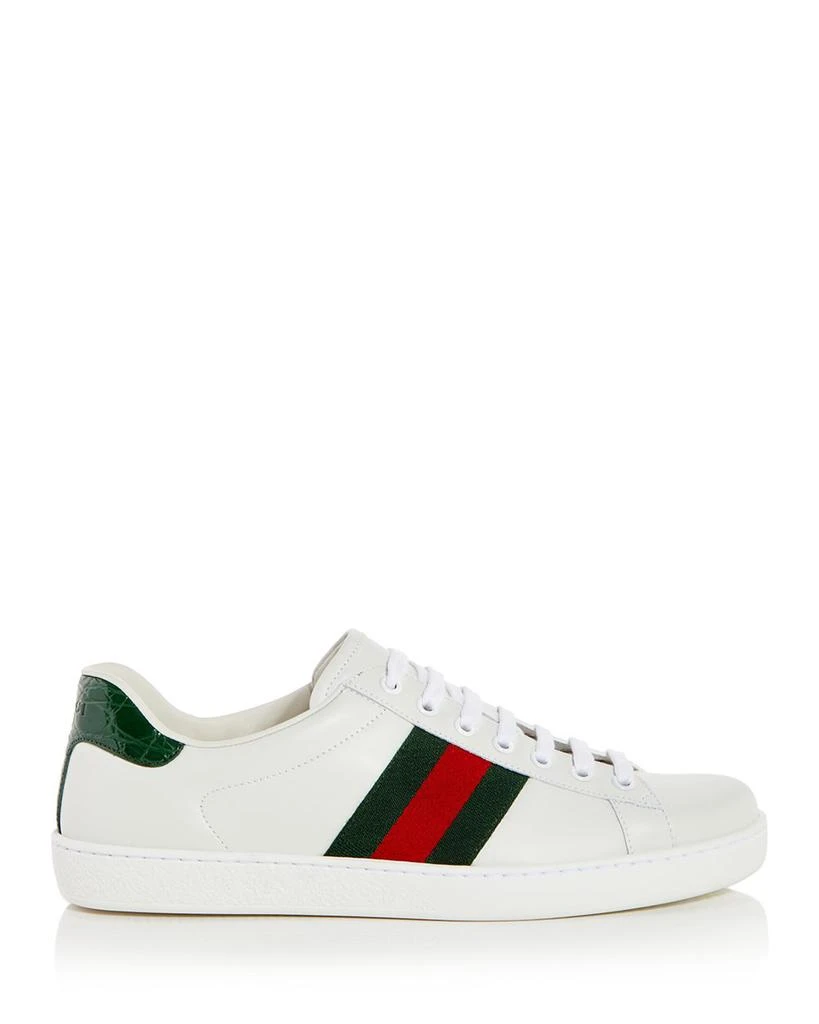 Gucci Men's Ace Leather Low Top Sneakers 5