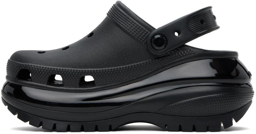 Crocs Black Mega Crush Clogs 3