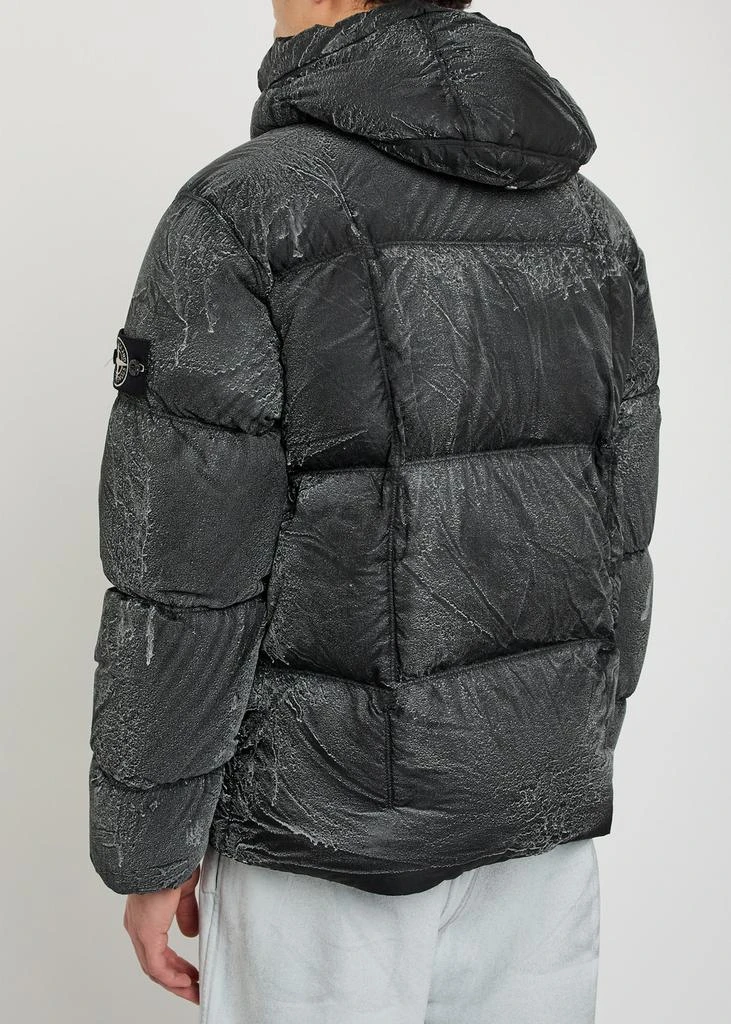 Stone Island Marbled-effect padded shell jacket 3