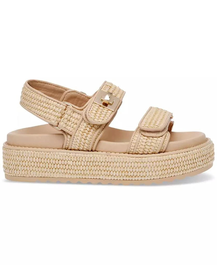 Steve Madden Women
s Bigmona Platform Footbed Sandals 2
