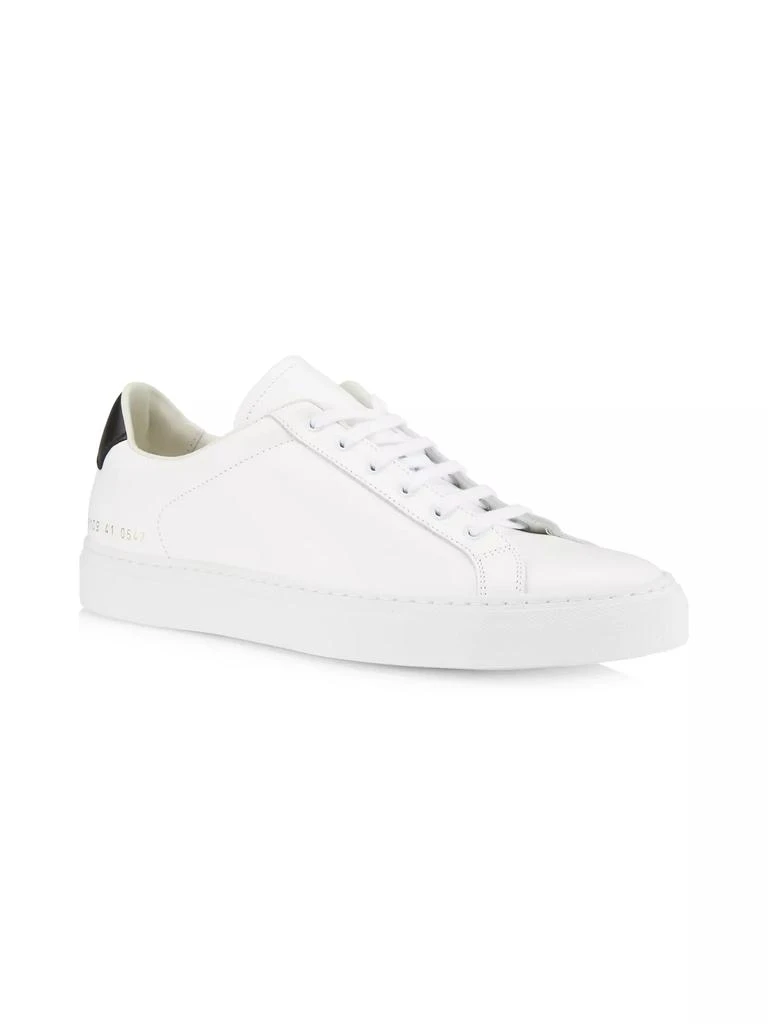 Common Projects Retro Low Leather Sneakers 2