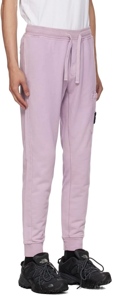 Stone Island Purple Slim-Fit Sweatpants 2
