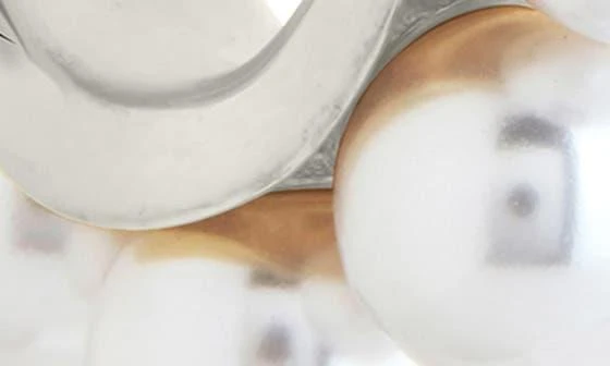 Sterling Forever Faux Pearl Hoop Earrings 5