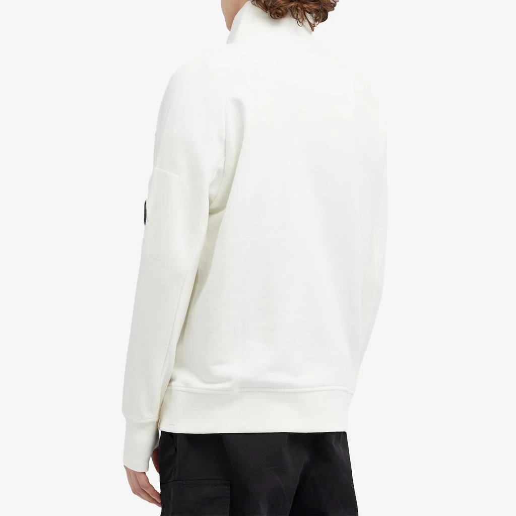 C.P. Company C.P. Company Diagonal Raised Fleece Zipped Sweatshirt 3