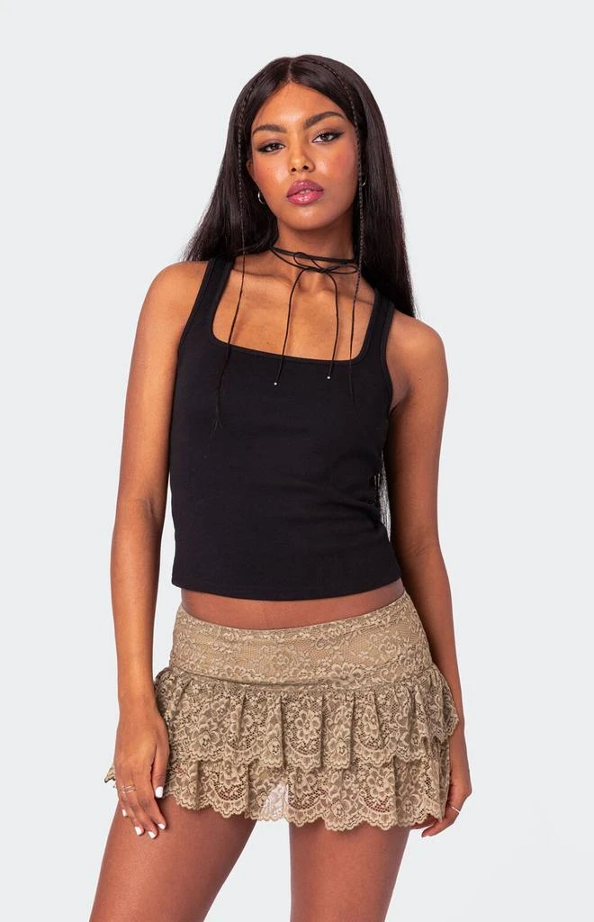 Edikted Square Neck Tank Top 4
