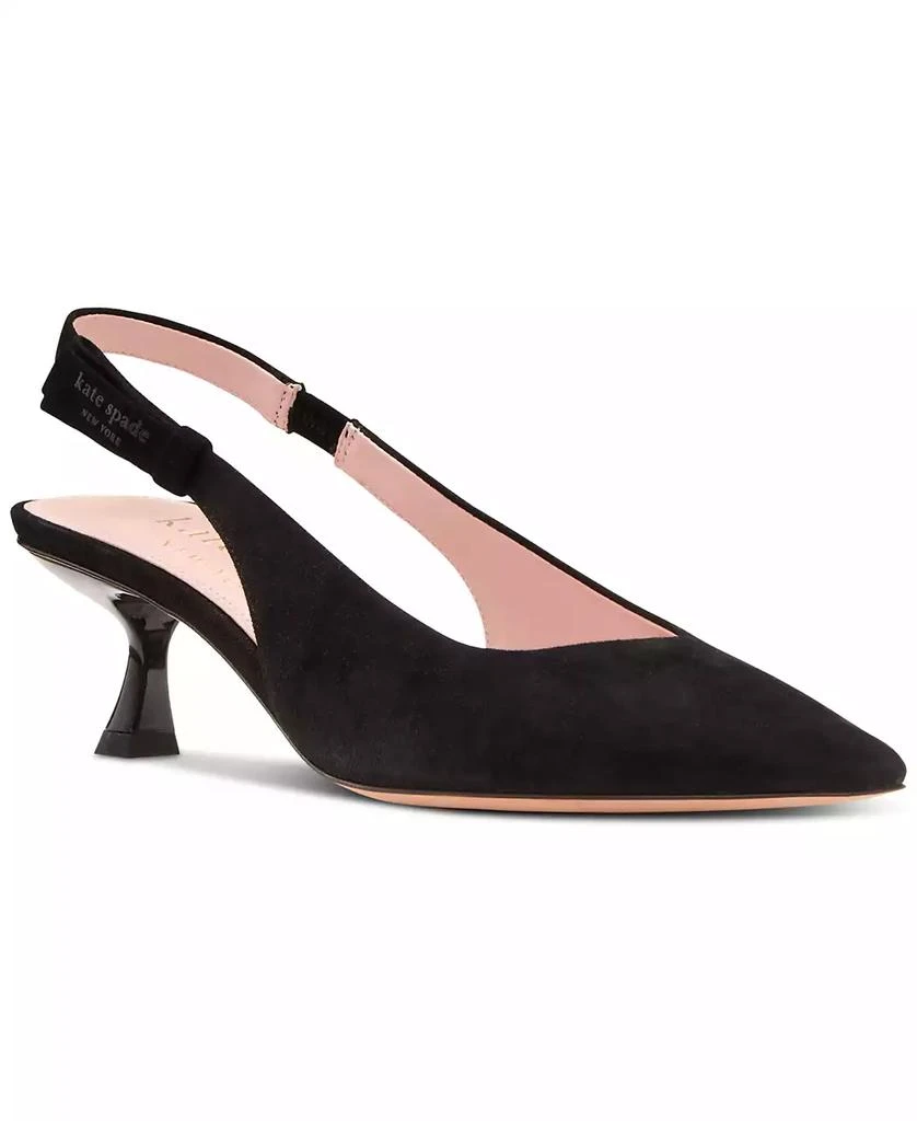 Kate Spade Women's Riley Slingback Kitten-Heel Pumps 5