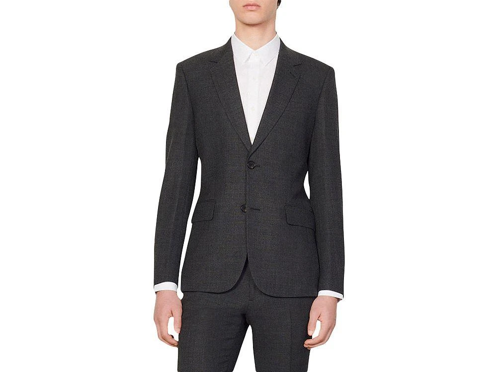 Sandro Legacy Gray Suit Jacket 5