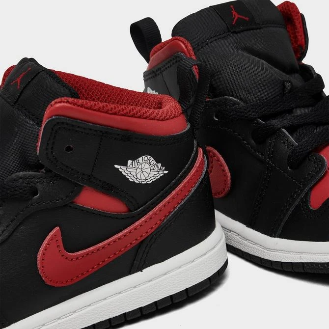 Jordan Kids' Toddler Air Jordan Retro 1 Mid Casual Shoes 3