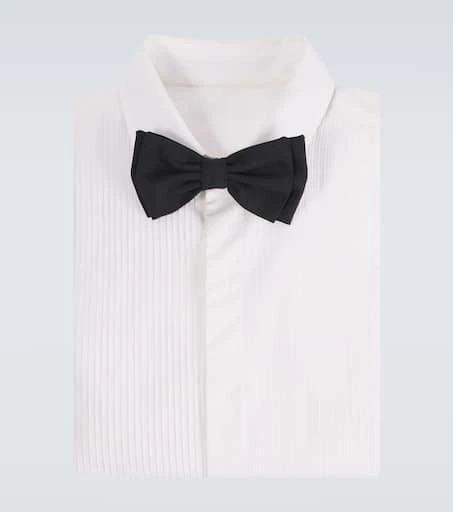 LARDINI Wool and mohair bow tie 5