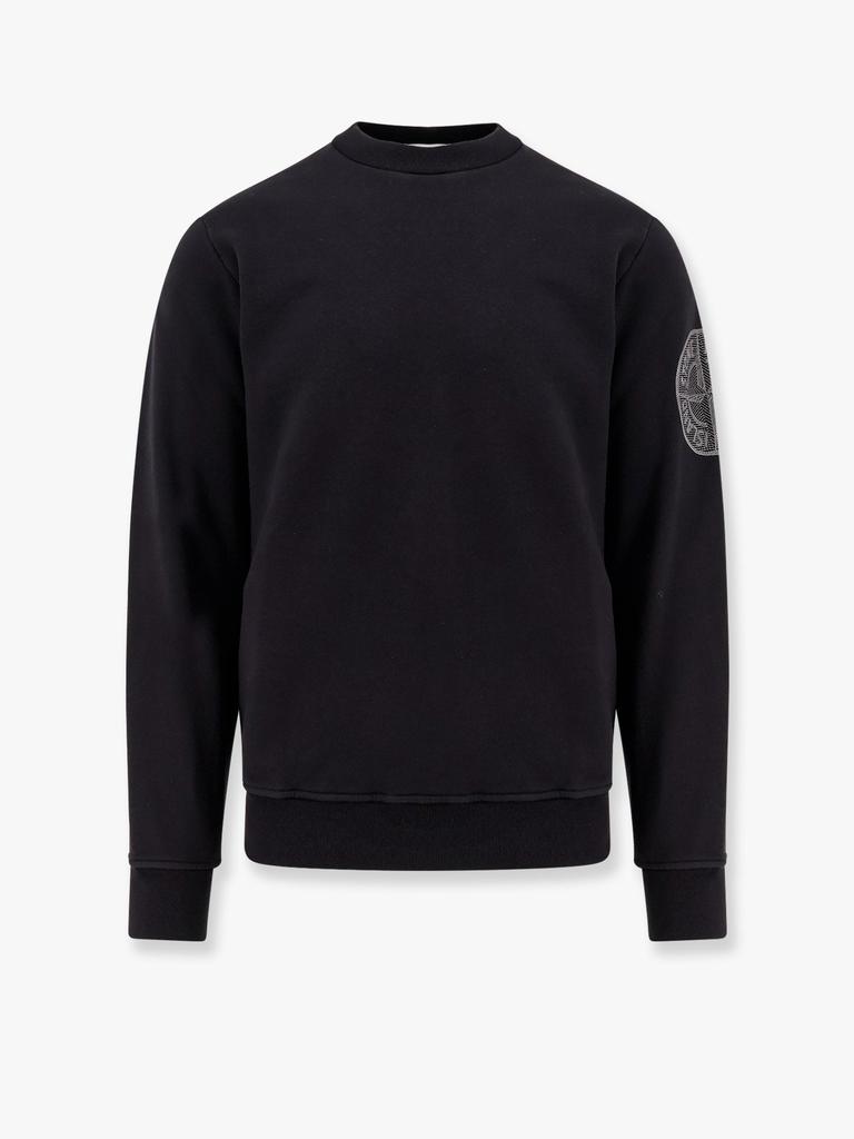 スウェット・トレーナー STONE  Cotton sweatshirt logo embroidery Stone Island Cotton sweatshirt with logo embroidery on the