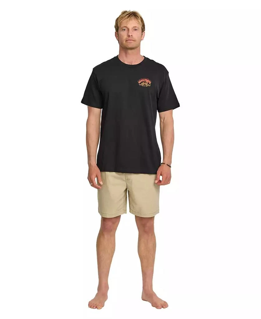 Quiksilver Men's A Frame Arch Short Sleeve T-Shirt 4