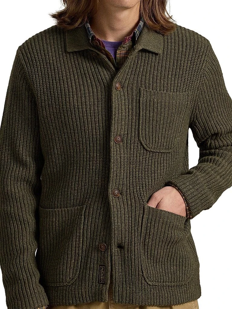 Ralph Lauren Cotton-Wool Cardigan 5