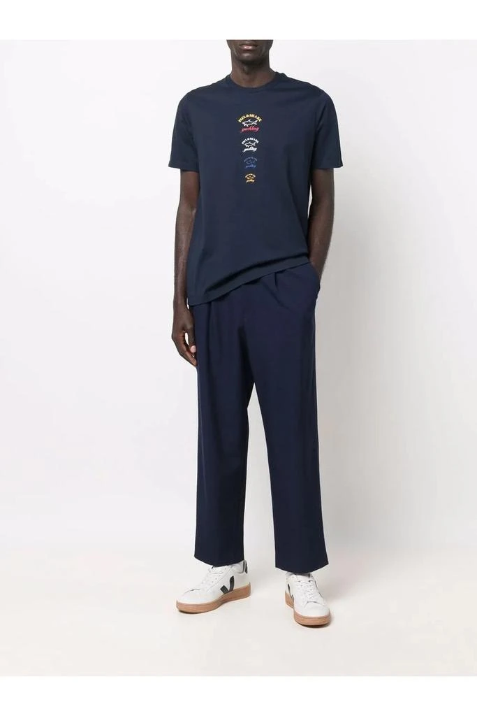 Paul & Shark Branded Cotton T-Shirt 2