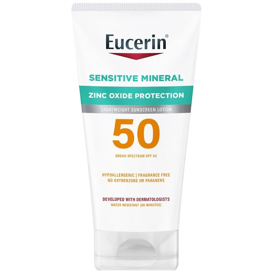 Eucerin Sun Sensitive Mineral Sunscreen Lotion SPF 50 1