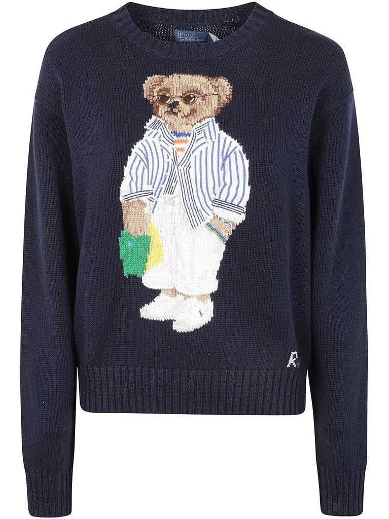Ralph Lauren DARK BLUE COTTON SWEATER 1