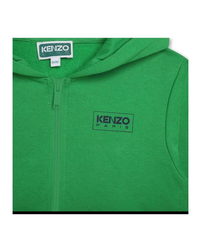 预计3周后发货 Kenzo Cardigan Jogging Acid Green - Enfant Garçon - Kenzo Kids 3