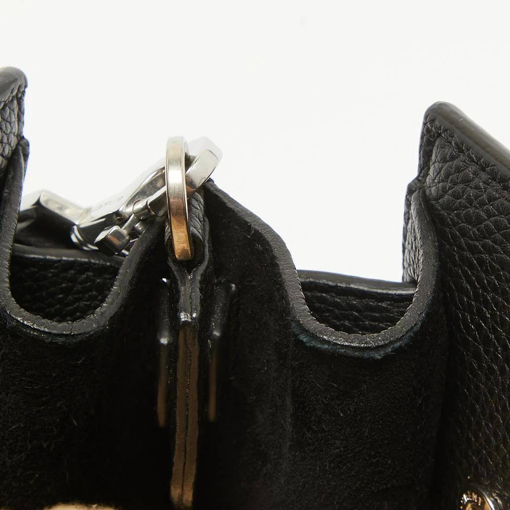 Yves Saint Laurent Saint Laurent Black Leather Nano Classic Sac De Jour Tote 5