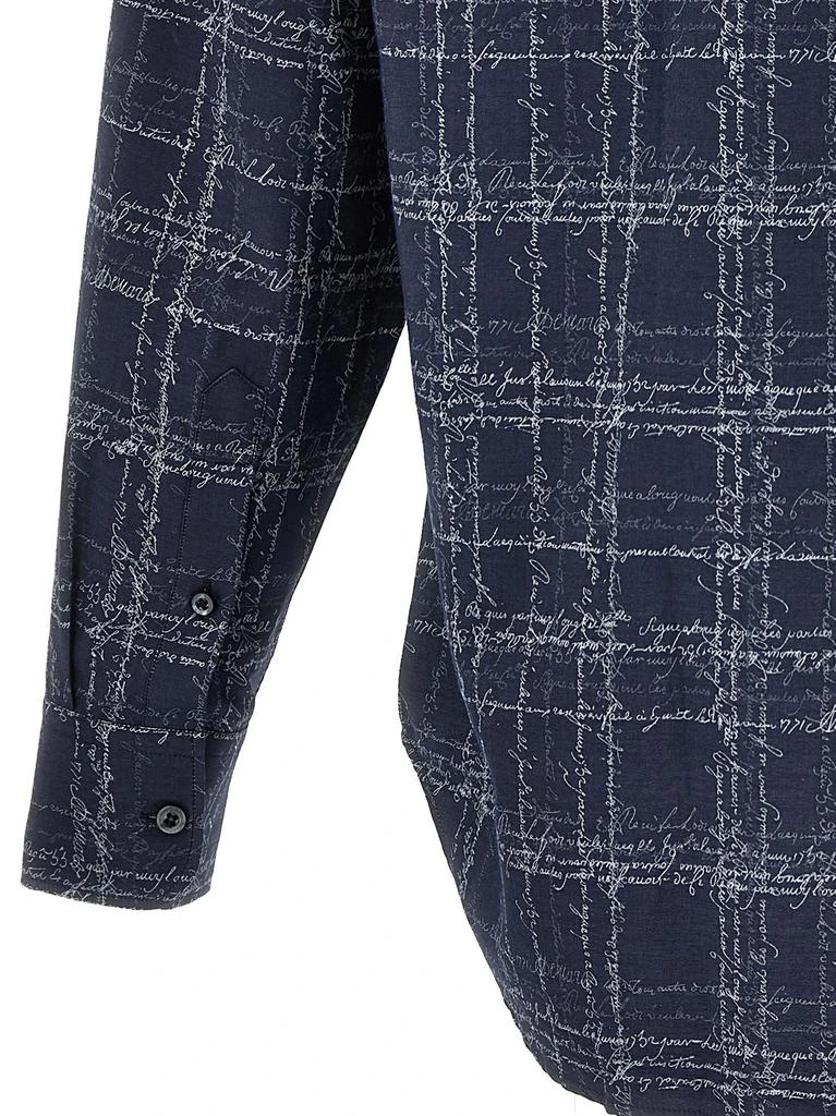 Berluti Berluti Buttoned Checked Shirt 4