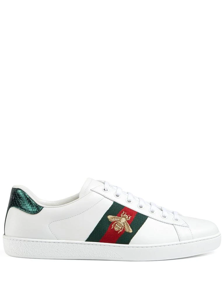 Gucci GUCCI - Ace Leather Sneakers 1