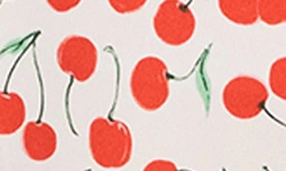 Good American Cherry Perfect Fit Bikini Bottoms 8
