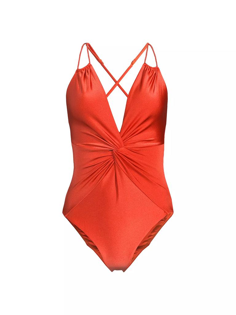 PatBO Jersey Sands One-Piece Swimsuit