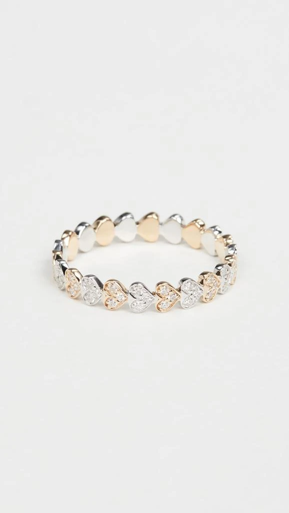 Sydney Evan Tiny Heart Eternity Ring 3