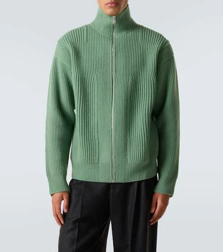Jil Sander Wool zip-up cardigan 3