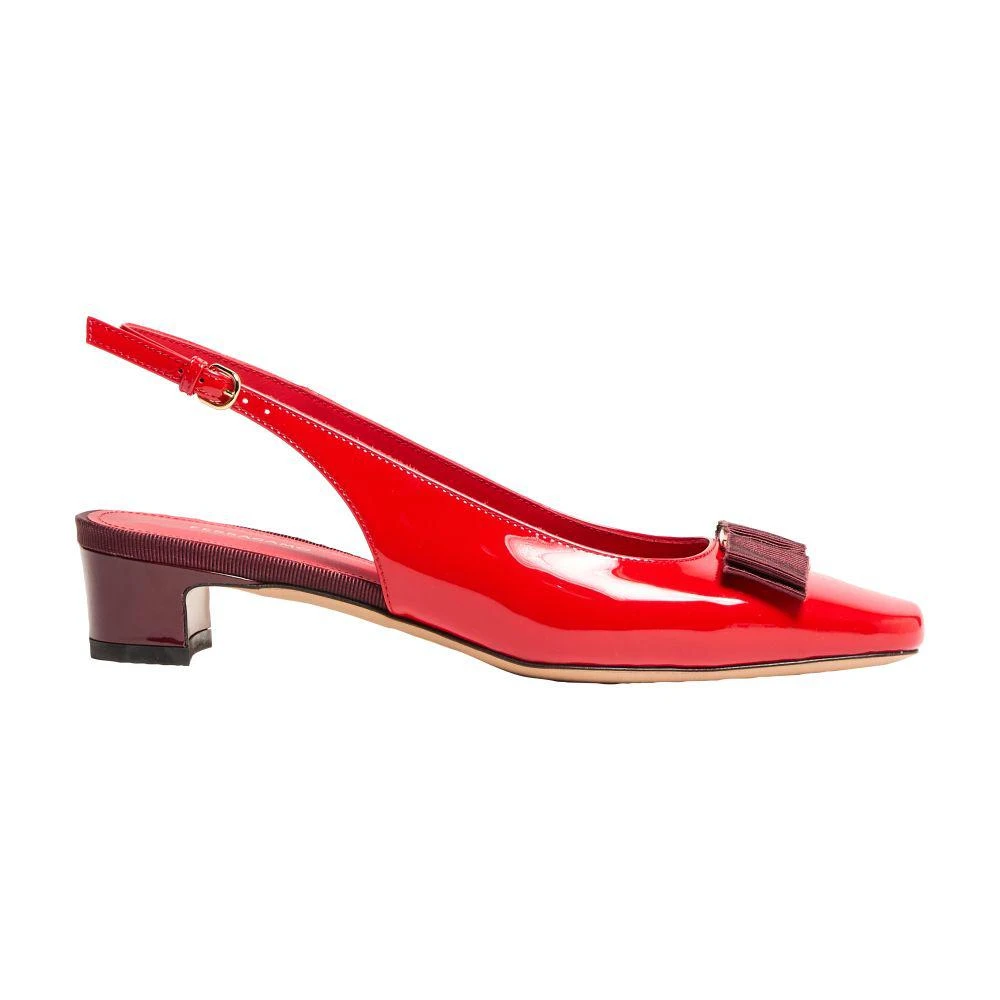 Salvatore Ferragamo Rivada iconic bow pumps 8