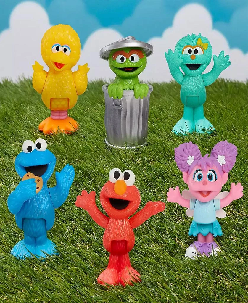 Sesame Street Neighborhood Friends, 6-piece Poseable Figurines 4
