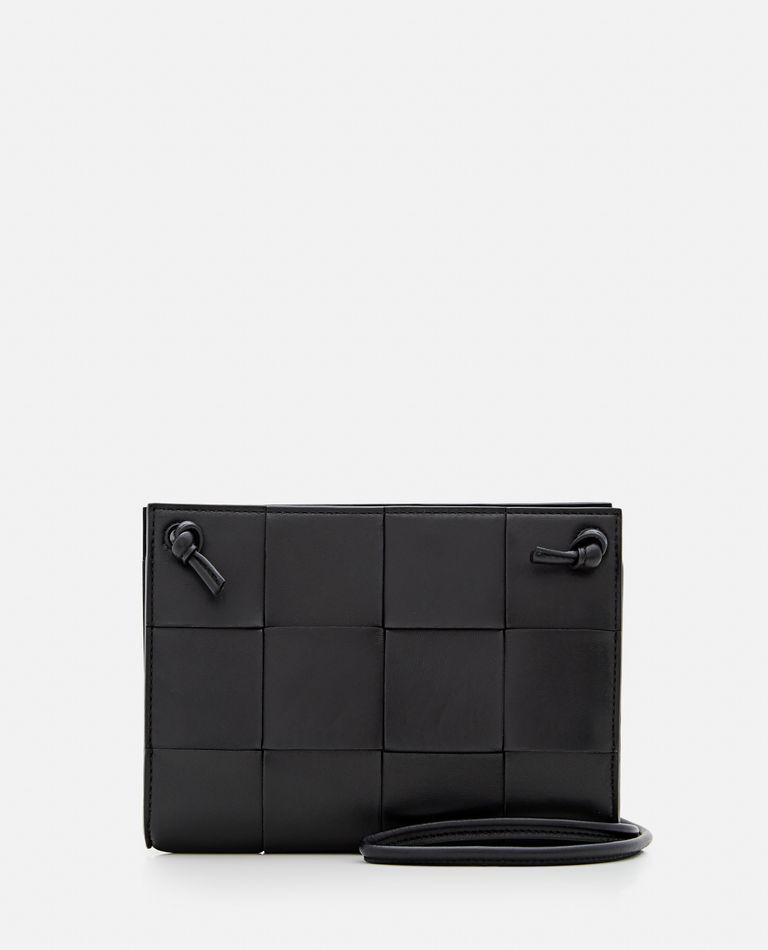 Bottega Veneta Intreccio Cassette Nodini Nappa Crossbody Bag