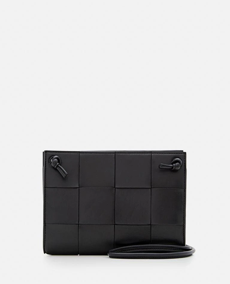 Bottega Veneta Intreccio Cassette Nodini Nappa Crossbody Bag 1