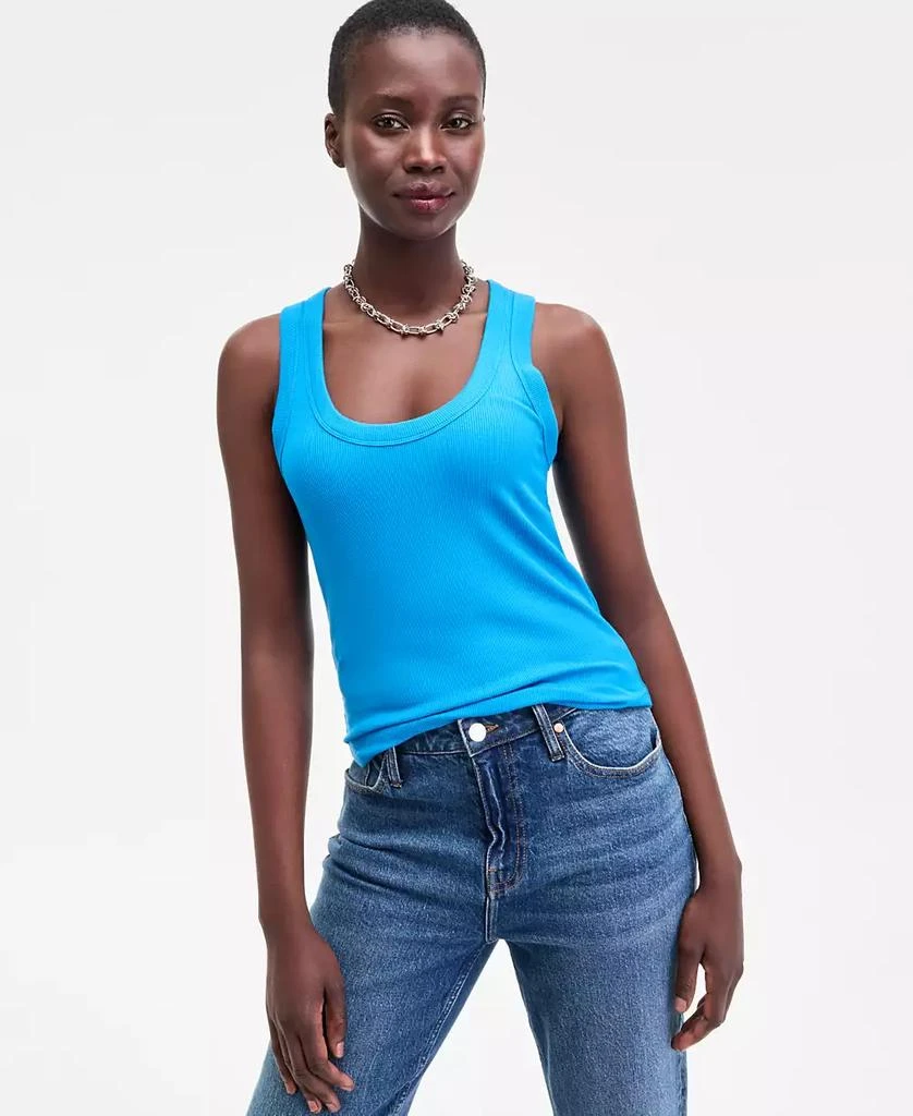 On 34th Women's Deep Curved-Hem Tank Top, Exclusively at Macy's 1
