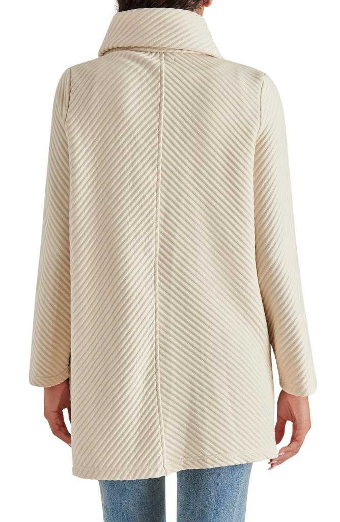 Steve Madden Asymmetric Draped Coat 2