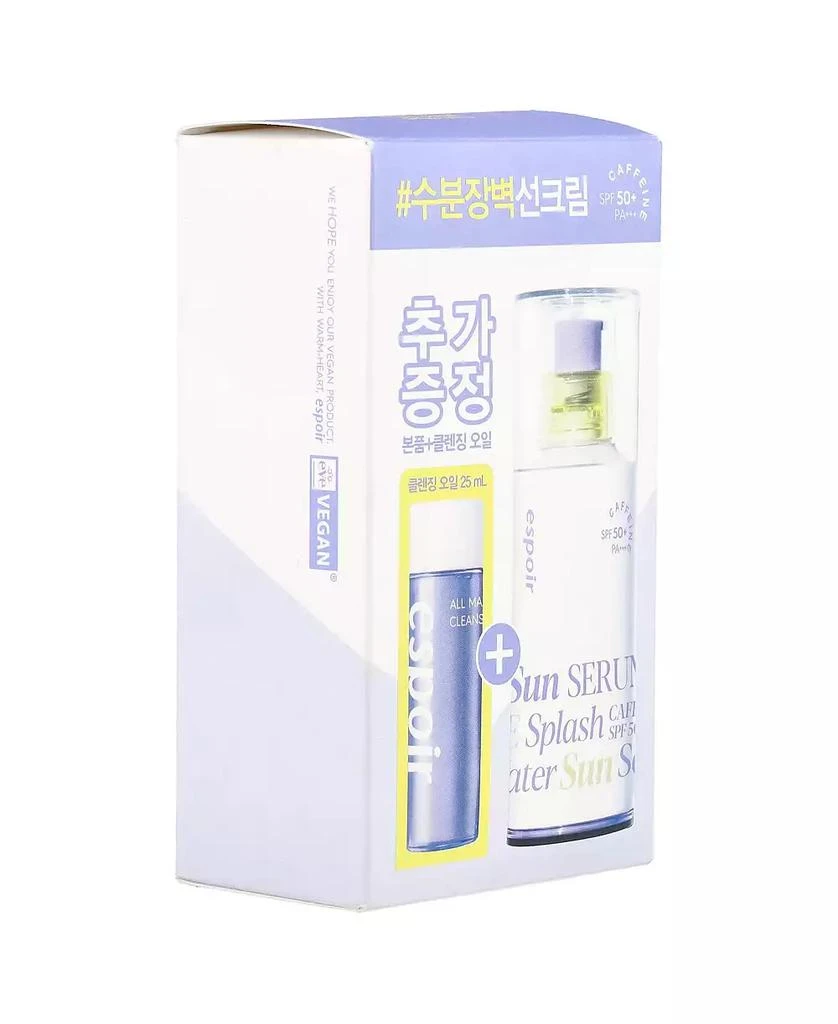 Espoir Water Splash Sun Serum  SPF 50+ PA+++ & All Makeup Cleansing Oil  -  2 Piece Set 5