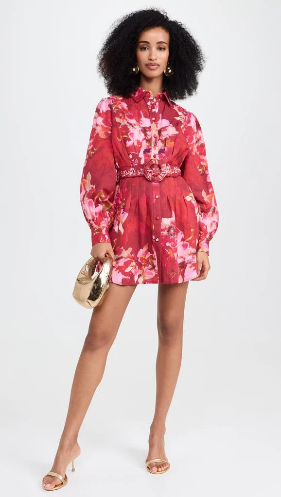 Hemant and Nandita Short Dress With Buckle Belt 4