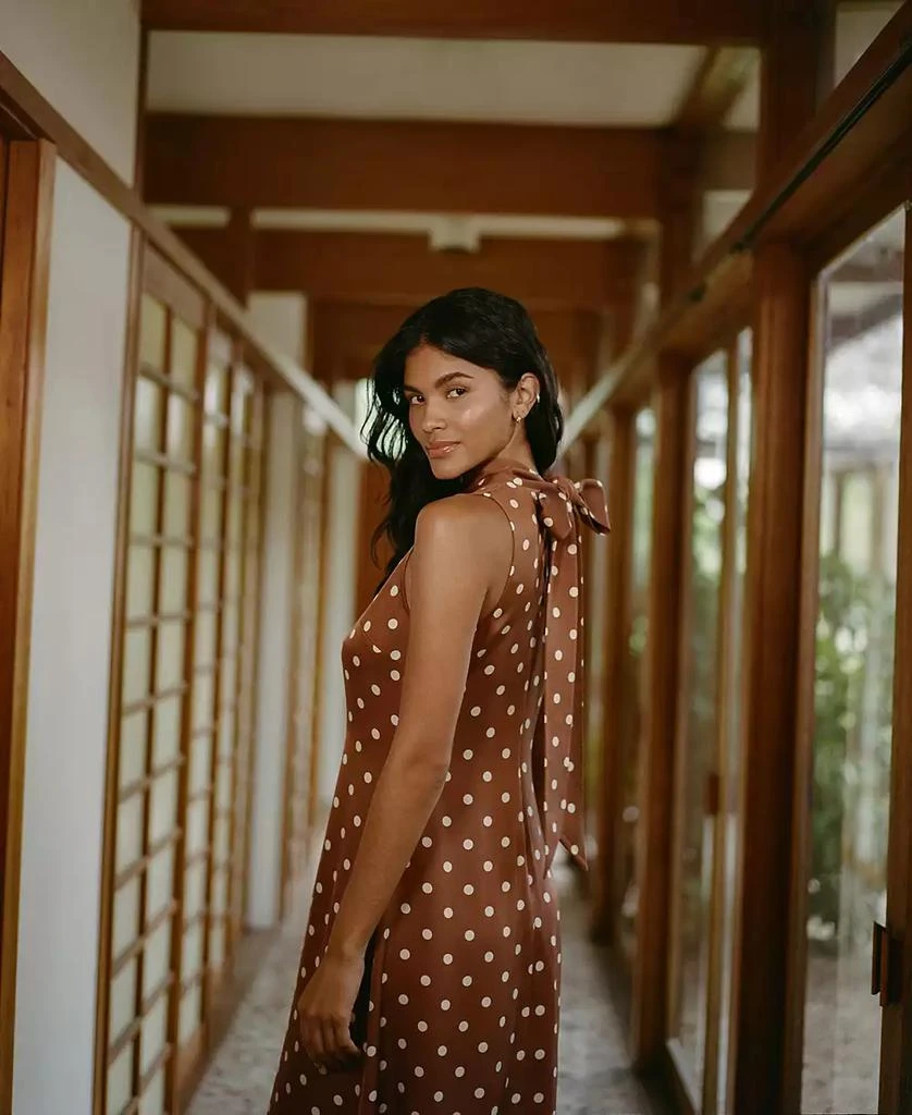 Women's Ennis Polka Dots Print Midi Dress  On Sale Now with Up to 48% Off  | Discover Exclusive Deals & Savings at BeyondStyle  Authentic French  Connection dress|women's fashion|dresses with Limited-Time