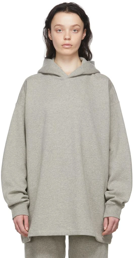 Essentials Gray Relaxed Hoodie 1