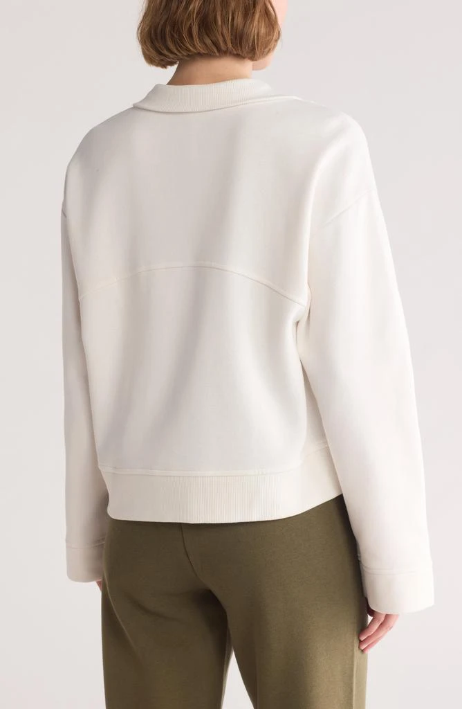 Zella Feather Fleece Half-Zip Pullover 2